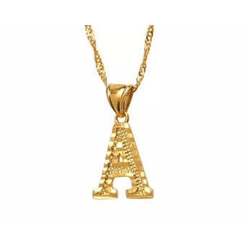 Initial choker necklace 18k gold plated ,Initial necklace ,alphabet necklace , c